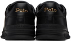 Polo Ralph Lauren Black Heritage Court II Sneakers