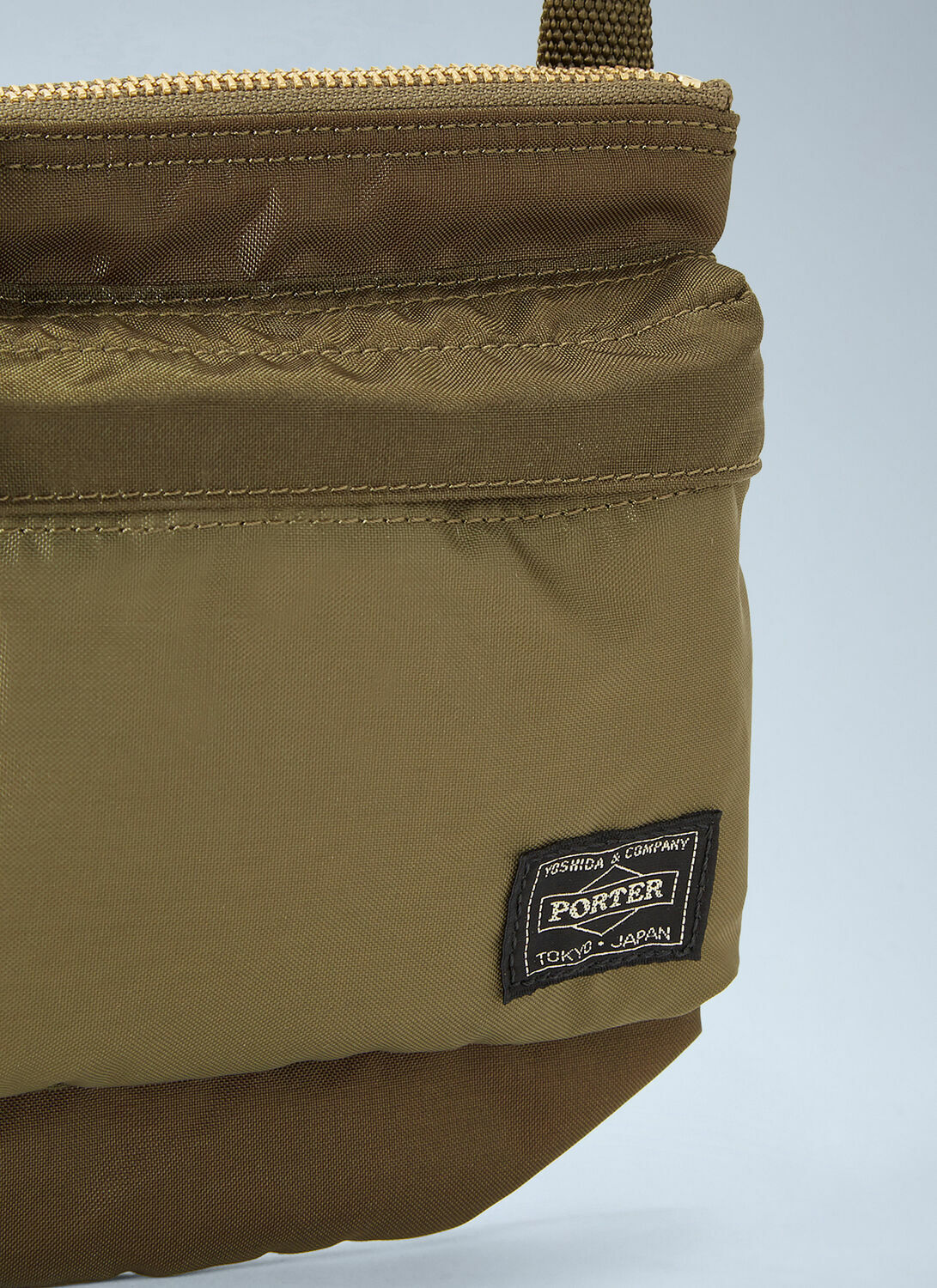 Porter-Yoshida & Co Logo Patch Crossbody Bag