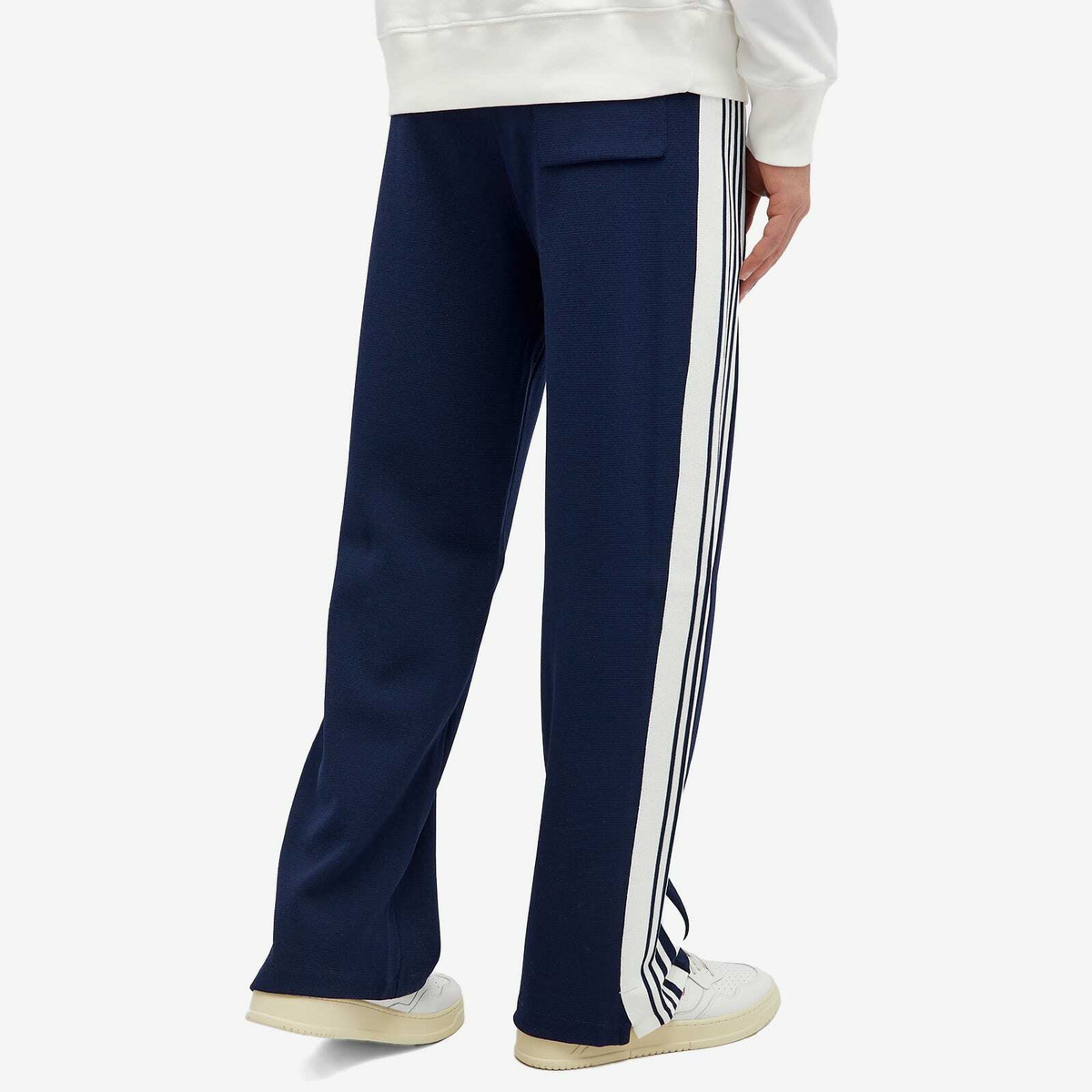 Autry Men's Side Stripe Track Pant in Blue