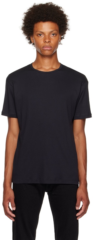 Photo: Sunspel Black Underwear T-Shirt