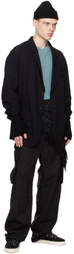 Undercoverism Black Button Blazer