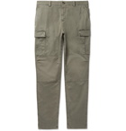 Brunello Cucinelli - Stretch-Cotton Cargo Trousers - Men - Green