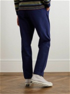 Norse Projects - Straight-Leg Cotton and Linen-Blend Trousers - Blue