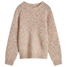 Magic Castles Men's Sister Nep Knit in Ecru Nep Mix