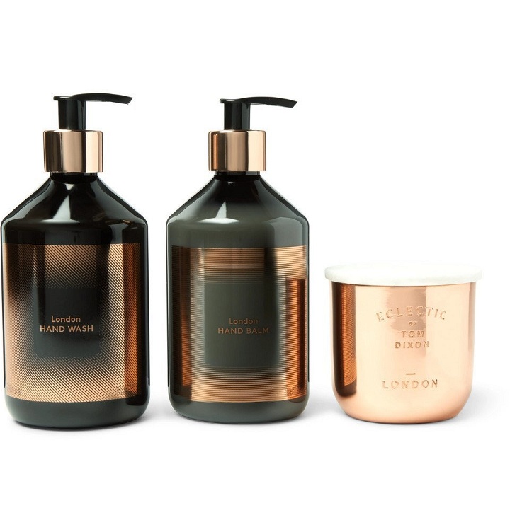 Photo: Tom Dixon - London Scented Candle, Hand Wash and Balm Gift Set - Men - Colorless