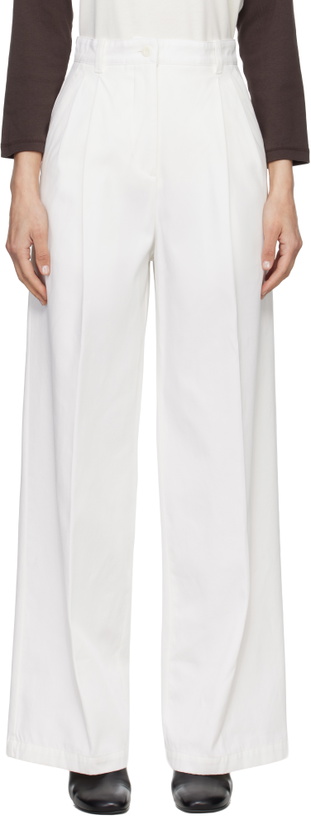 Photo: A.P.C. White Ginny Trousers