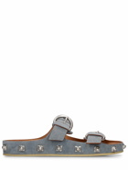 ETRO - 20mm Suede Buckle Sandals