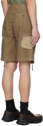 C.P. Company Brown Light Shorts
