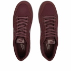 Nike Men's Dunk Low Retro Premium Sneakers in Burgundy Crush/Plum Eclipse