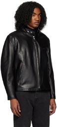 Schott Black 141 Leather Jacket