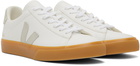 VEJA White & Gray Campo Sneakers