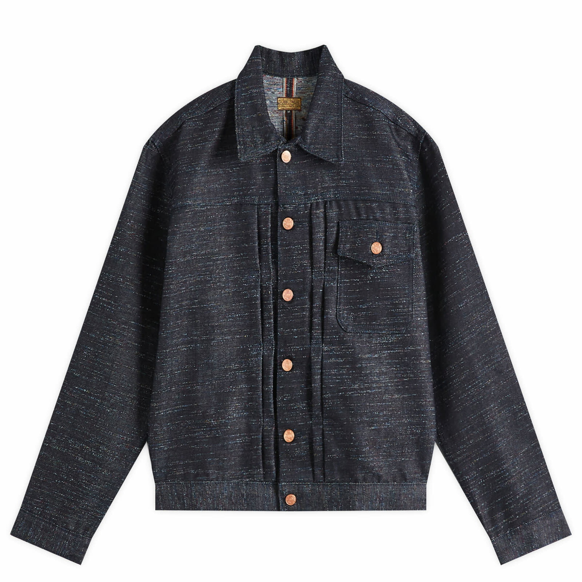 Dubbleware Men's Nimes Selvedge Denim Jacket in Rainbow