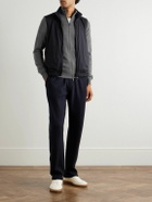 Loro Piana - Slim-Fit Reversible Storm System® WindWish™ Twill and Wool Gilet - Blue