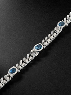 PATTARAPHAN - Benja Baby Ying Rhodium-Plated Topaz Bracelet