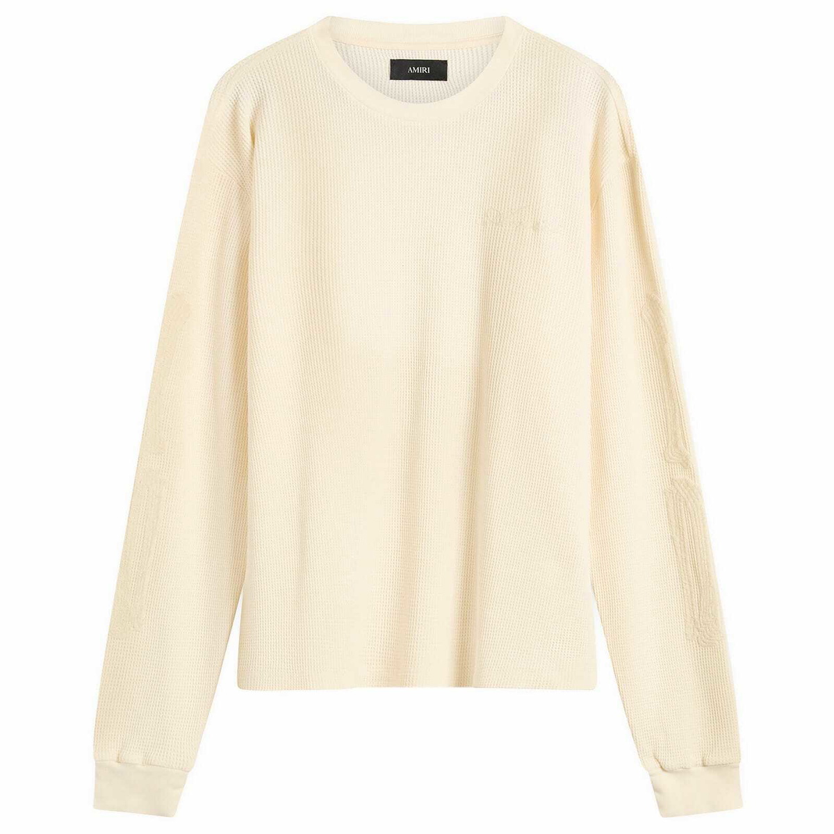 AMIRI Men's Bones Long Sleeve T-Shirt in Ivory