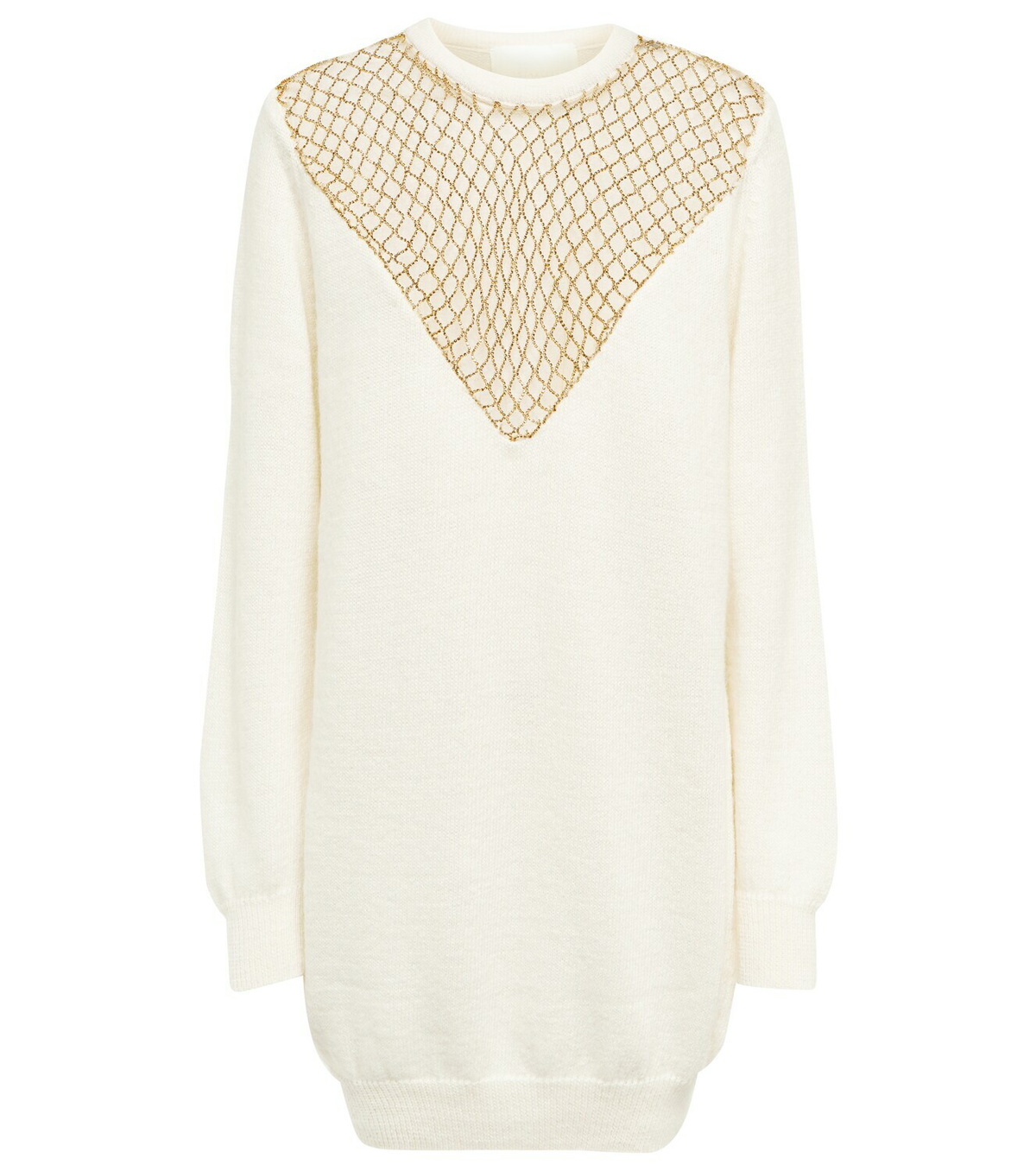Costarellos Arianna mohair-blend sweater dress
