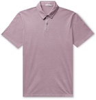 JAMES PERSE - Supima Cotton-Jersey Polo Shirt - Pink