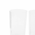 HAY Angle Glass Medium - Set of 4 in Clear 
