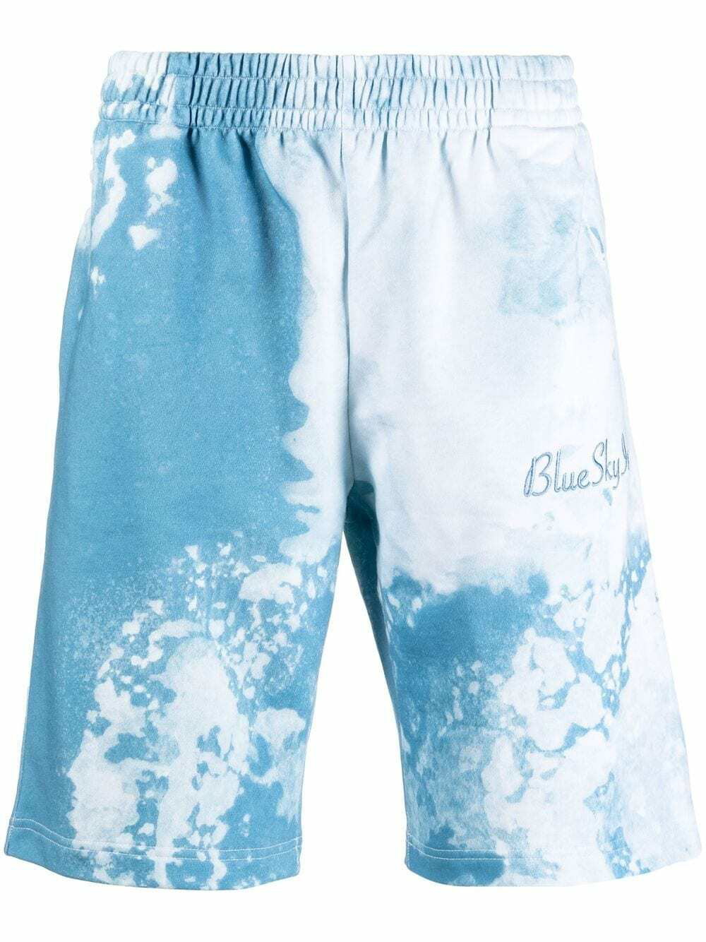 BLUE SKY INN graphic-print elasticated-waist shorts