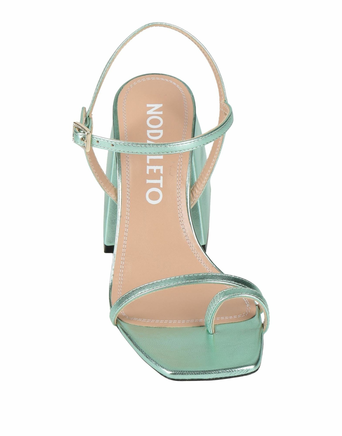 Nodaleto Womens Thong sandal in Light green
