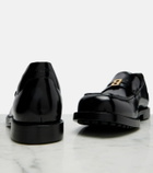 Balenciaga Comfy leather penny loafers