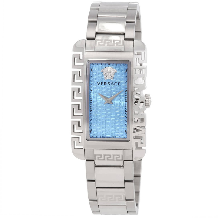 Photo: Versace Flair Gent Quartz Blue Dial Unisex Watch VE7D00223