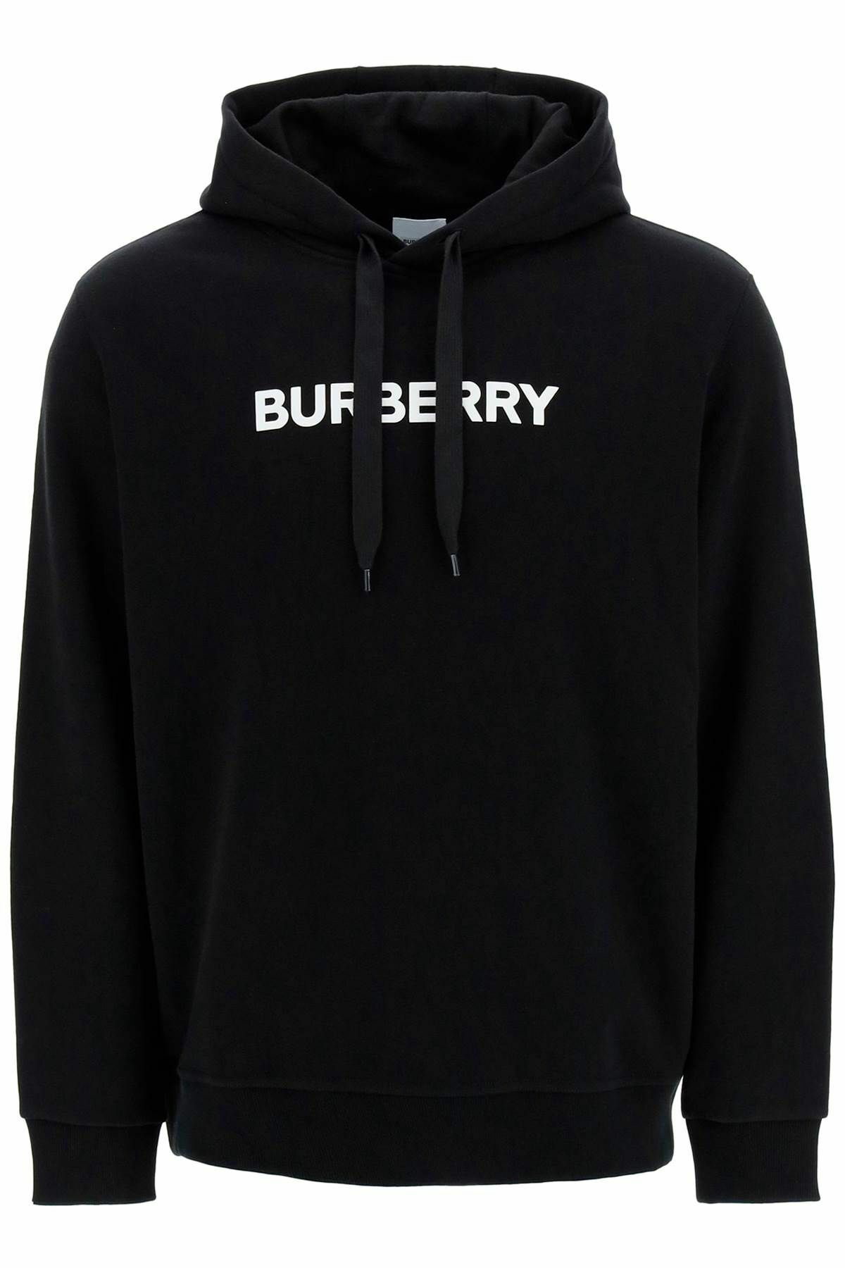 BURBERRY ansdell hoodie with logo print Black Burberry