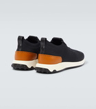 Tod's Leather-trimmed sneakers