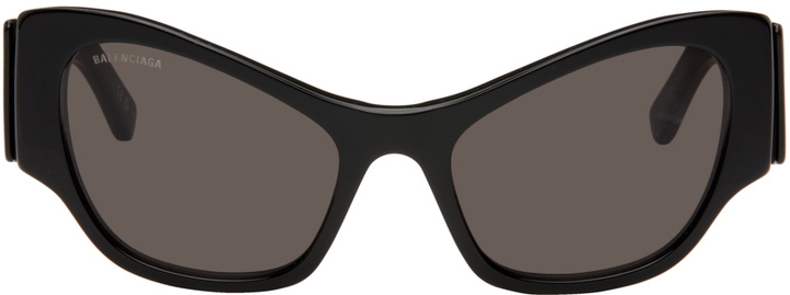 Photo: Balenciaga Black Cat-Eye Sunglasses