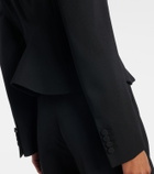 McQueen Cropped wool blazer