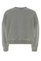 Entire Studios Grey Cotton Oversize Sweatshirt