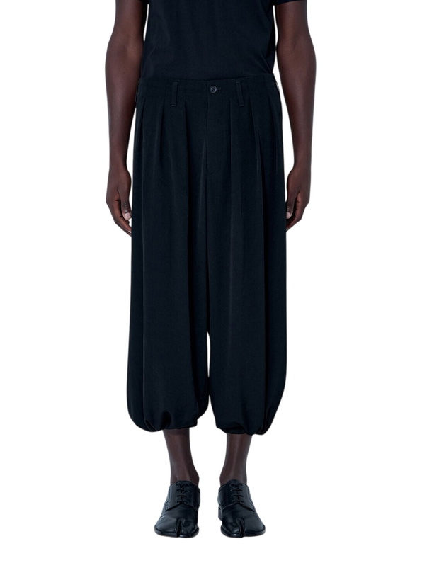 Photo: Yohji Yamamoto Pleated Drop-Crotch Trousers
