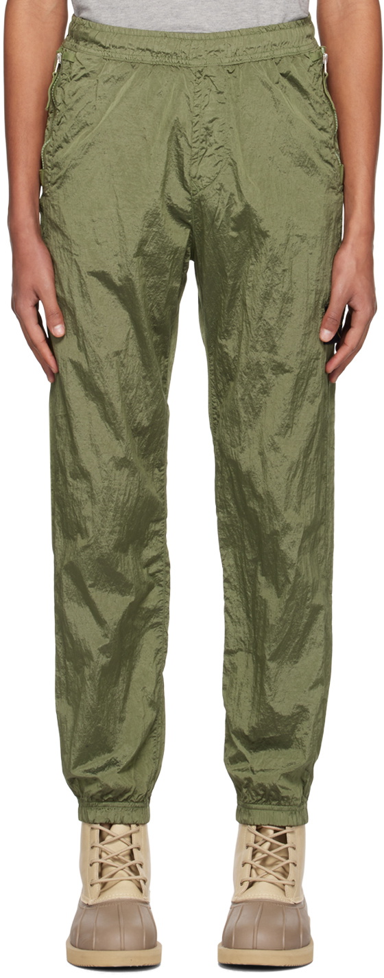 Stone Island Green Patch Track Pants Stone Island