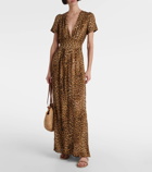 Melissa Odabash Lou cheetah-print maxi dress