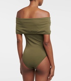 Bottega Veneta Off-shoulder swimsuit