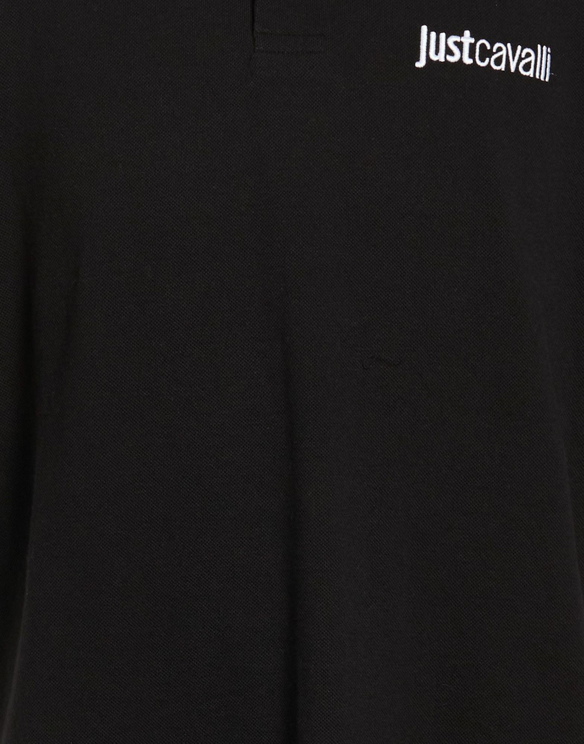 Just Cavalli Mens Polo shirt in Black