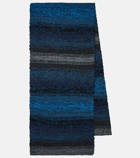 Chloe - Striped cashmere scarf