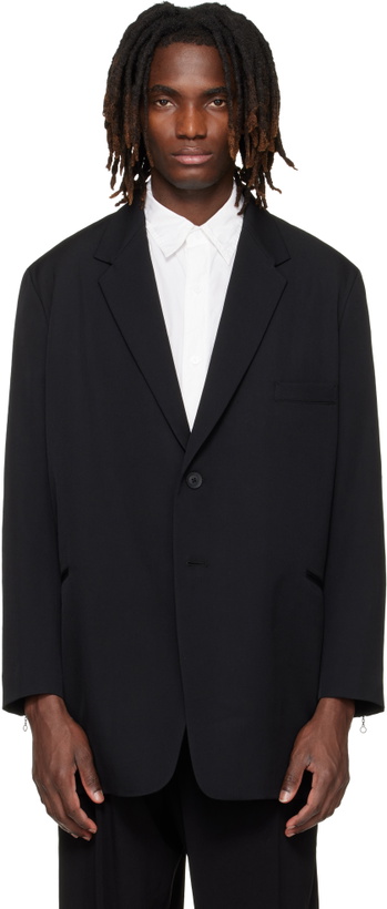 Photo: YOHJI YAMAMOTO Black Double Button Blazer