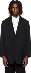 YOHJI YAMAMOTO Black Double Button Blazer