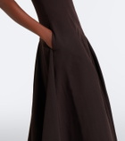 Staud Jill cotton-blend maxi dress