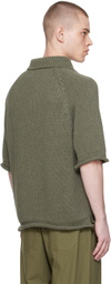 XENIA TELUNTS Khaki Summer Polo