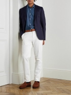 Purdey - Cotton-Chambray Shirt - Blue