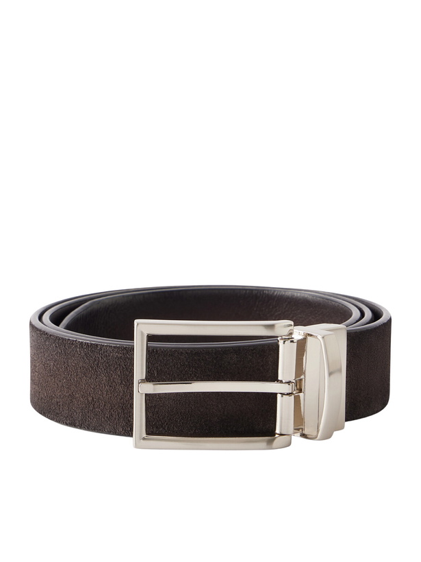 Photo: Officine Creative - 3.5cm Suede Belt - Brown