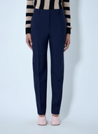 Dries Van Noten Wool Tailored Trousers