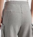 The Attico Cotton jersey sweatpants