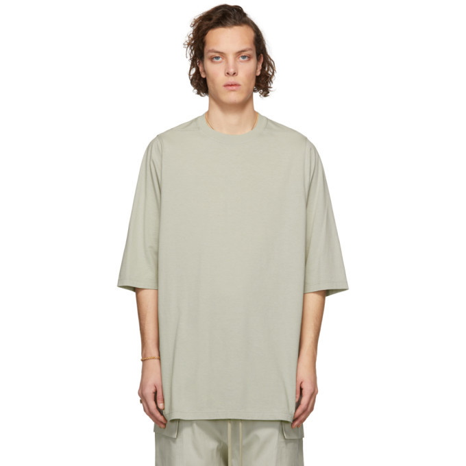 Photo: Rick Owens Grey Crewneck T-Shirt