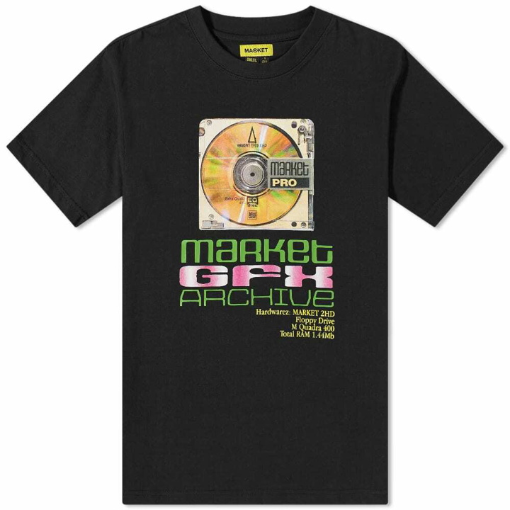 Photo: MARKET Men's GFX Archive T-Shirt in Black