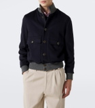 Brunello Cucinelli Virgin wool blouson jacket