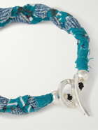 Mikia - Bandana Cotton Bracelet - Blue