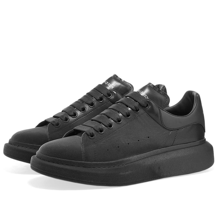 Photo: Alexander McQueen Flock Toe Tonal Wedge Sole Sneaker